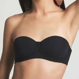 NEW SKIMS Fits Everybody Strapless Bra (Onyx) - SKIMS